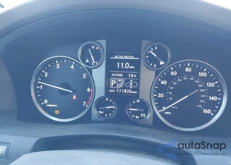 2013 Lexus Lx 570 z USA, uszkodzony, nr VIN JTJHY7AX6D4097426